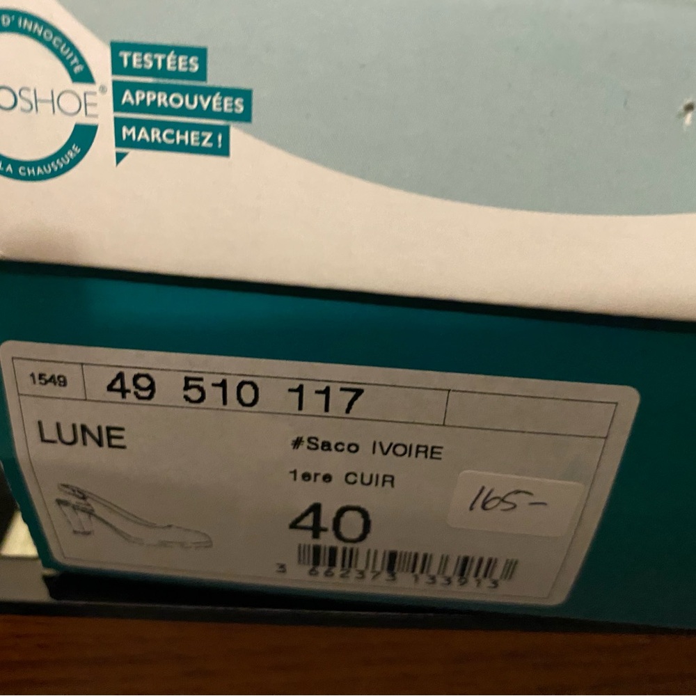 Karston Air, Lune,  Ivory Leather Shoes